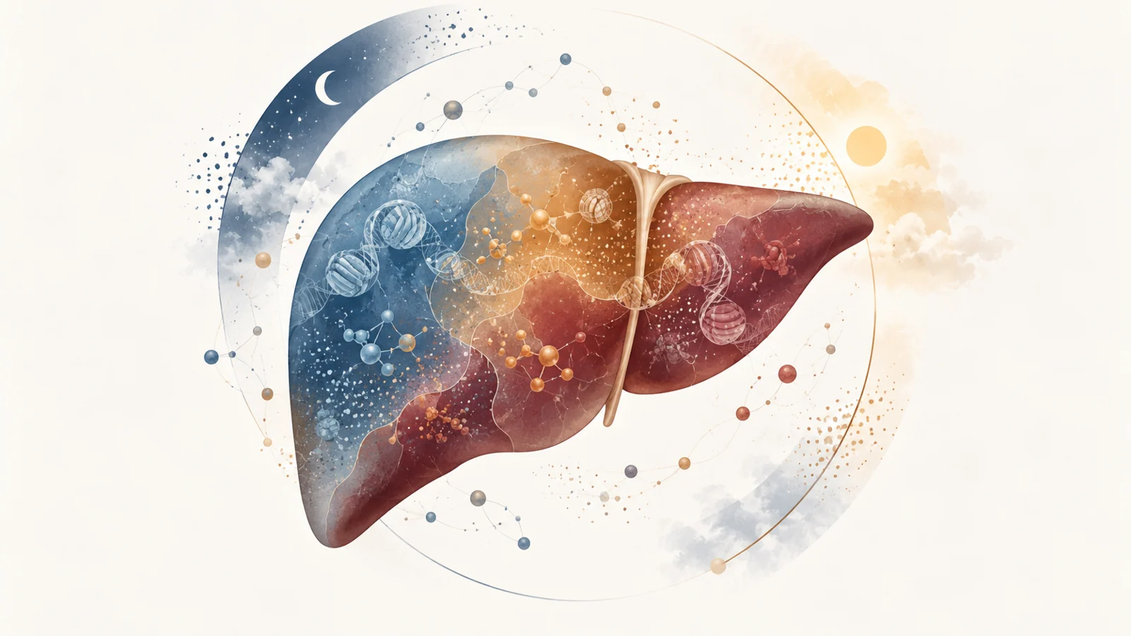How gene regulation and daily rhythms may connect in an aging liver