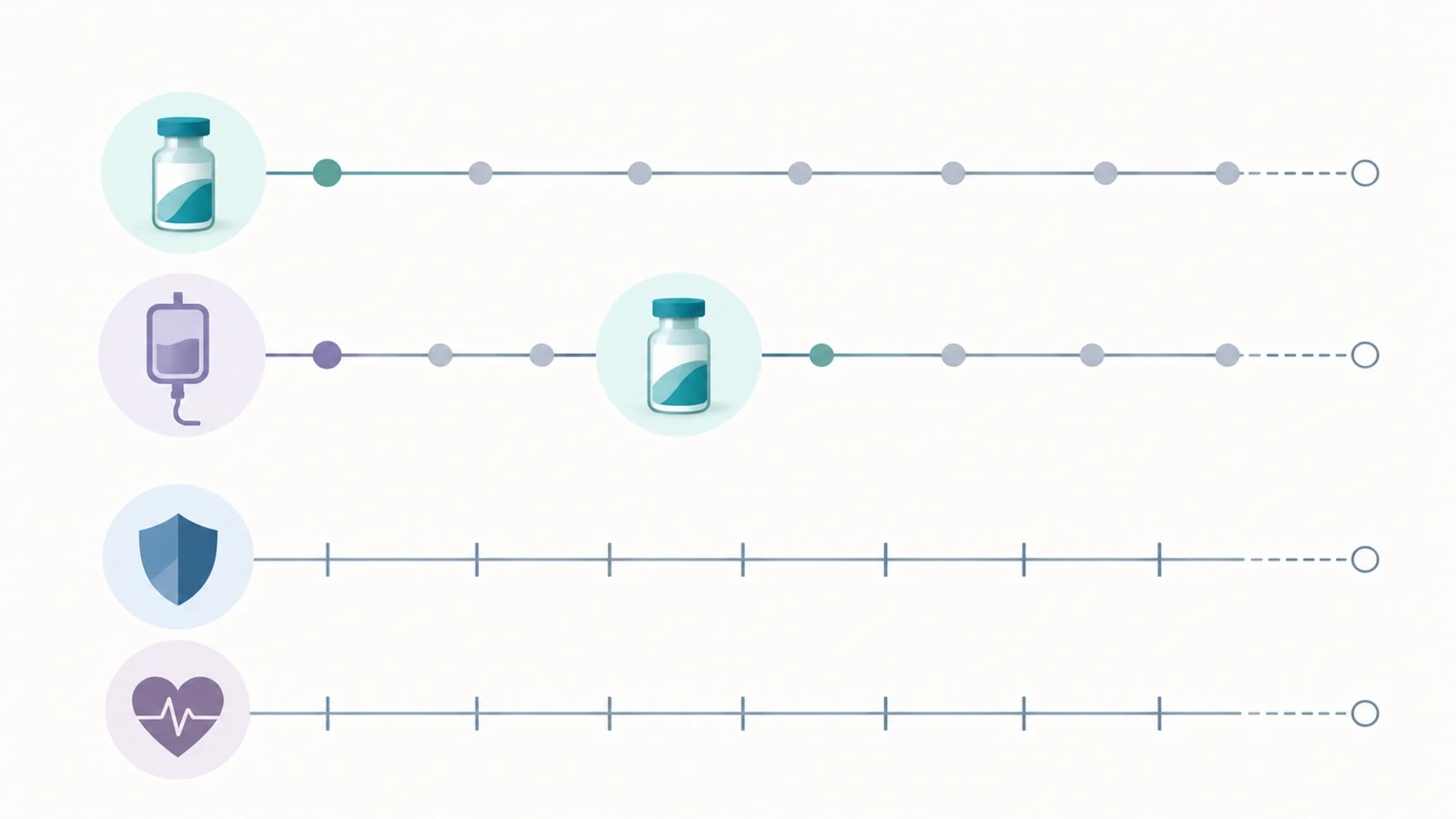 When should one immunotherapy drug be used in advanced lung cancer?