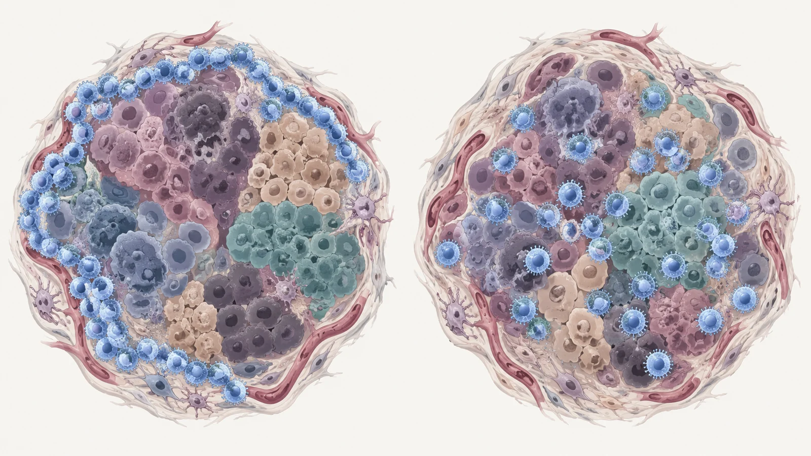 A tumor’s response to immune treatment is a changing story