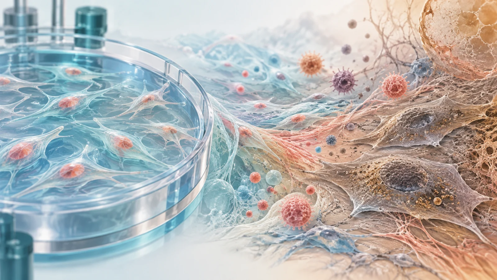How cell brakes and surroundings shape repair cells