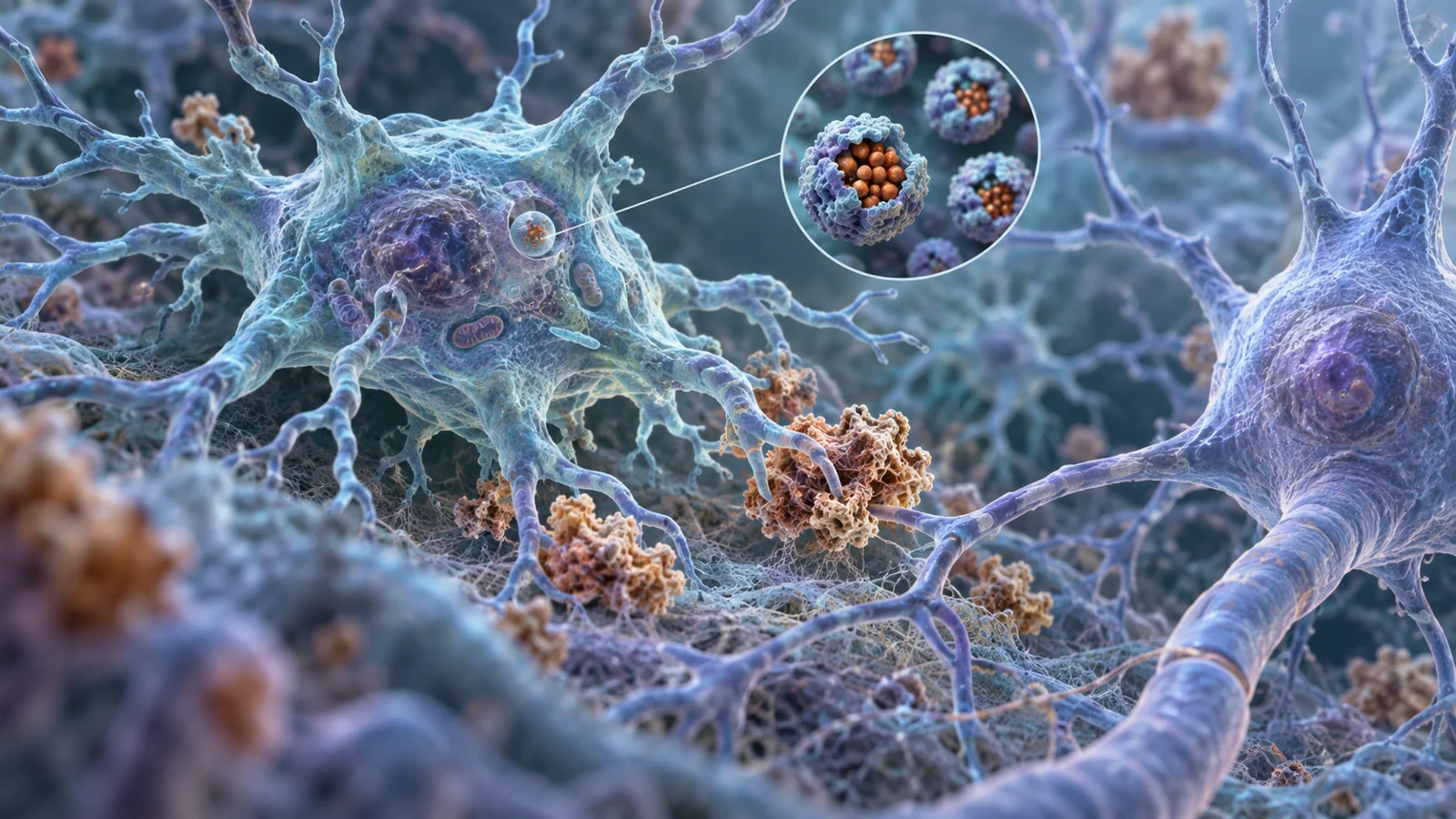 When brain immune cells age, could iron and cell removal matter?