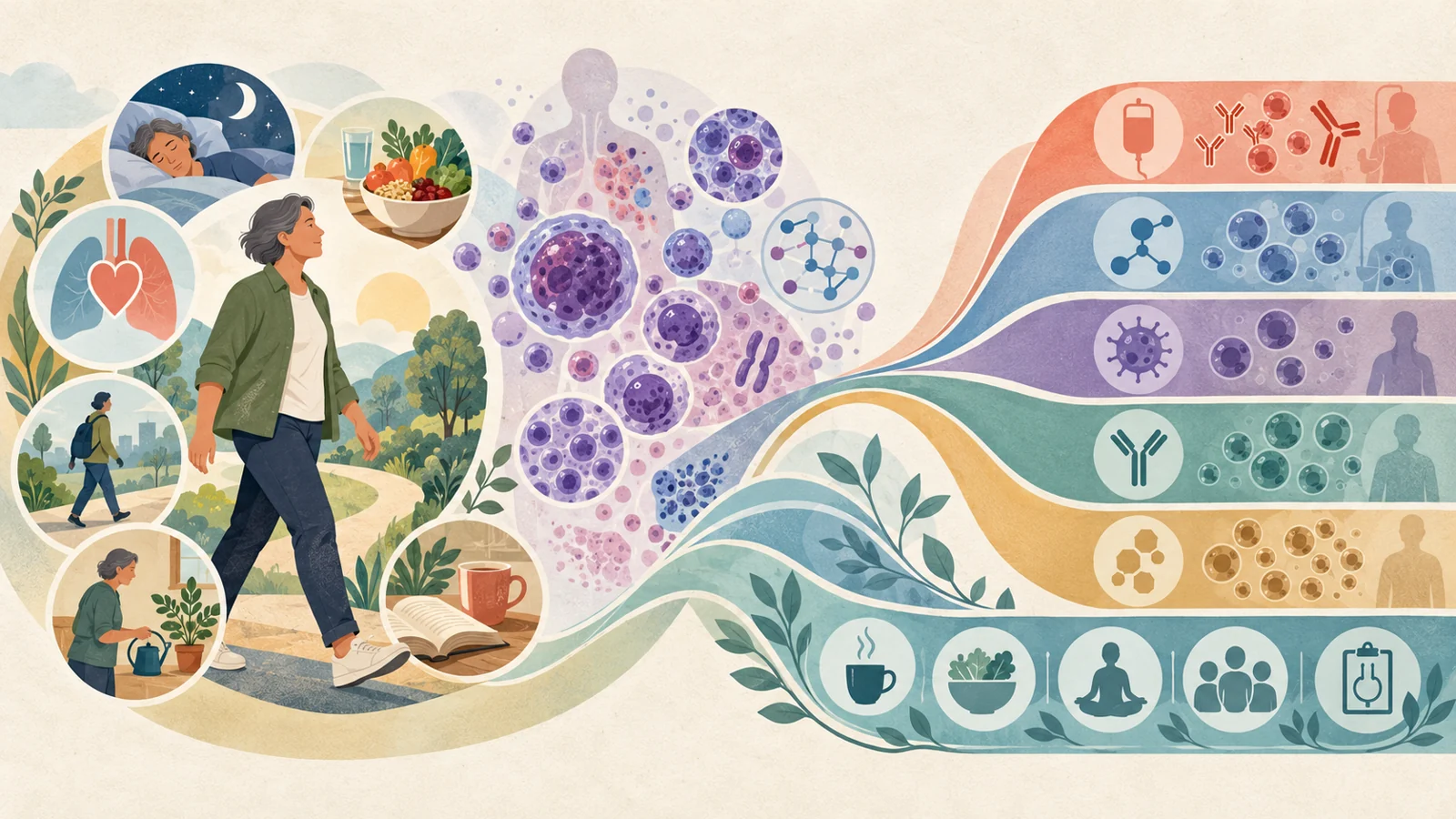 Why two people in their 70s may need different lymphoma treatment
