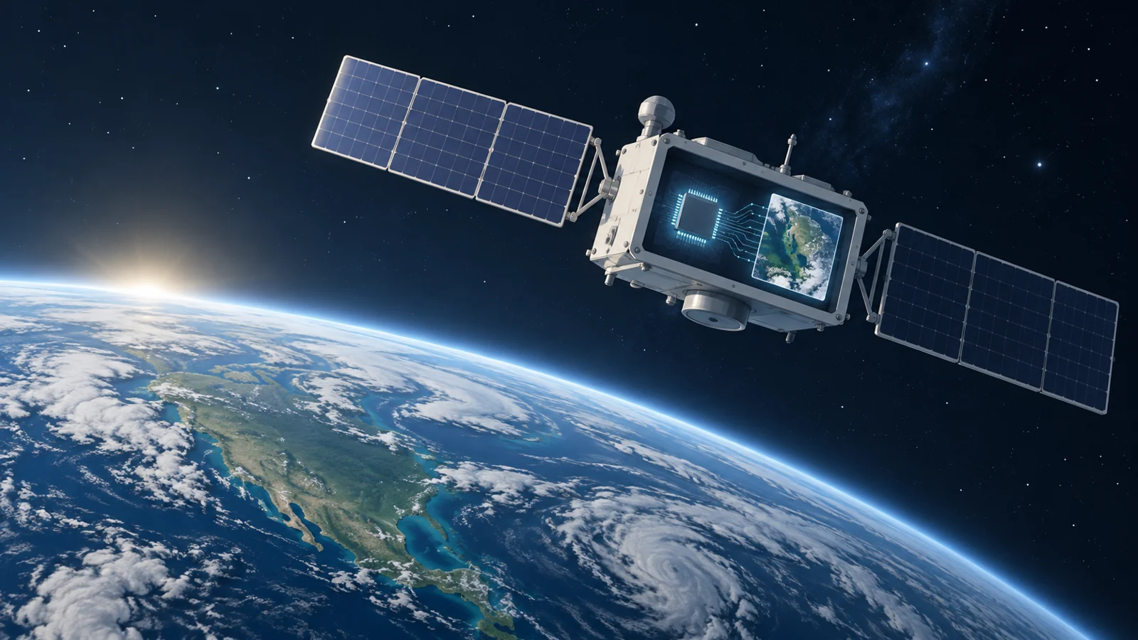 Onboard AI for satellite imagery processing