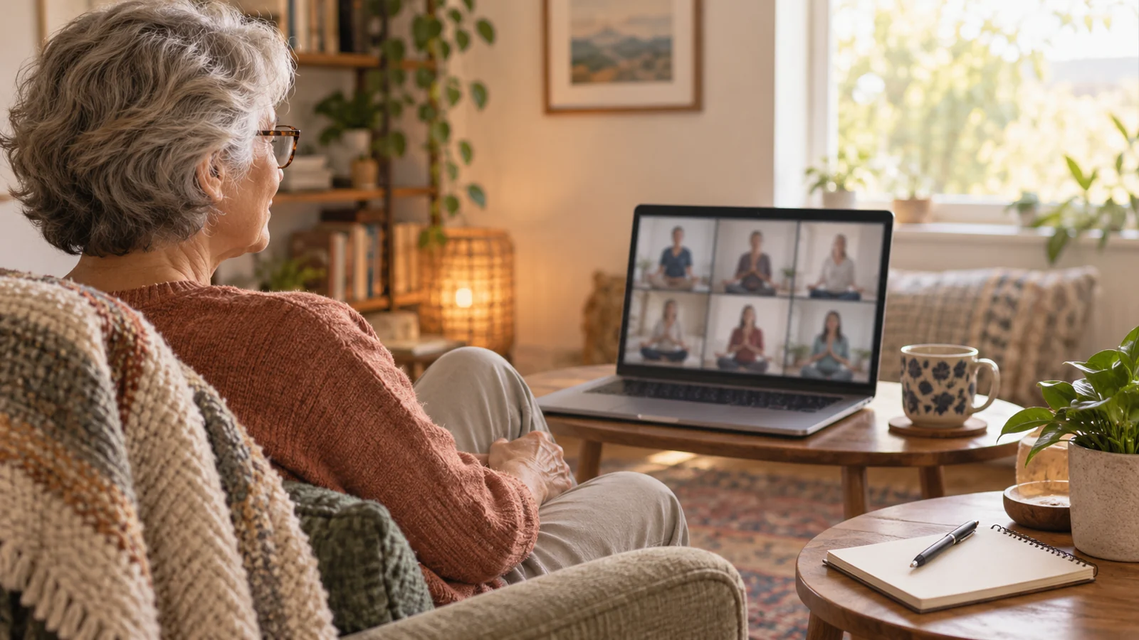 What would online meditation ask of people with mild cognitive impairment or mild dementia?