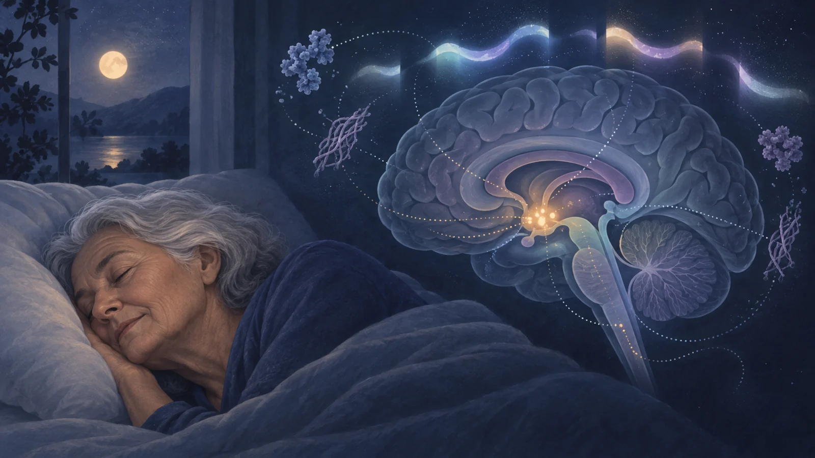 How wakefulness signals may link disturbed sleep and Alzheimer’s changes