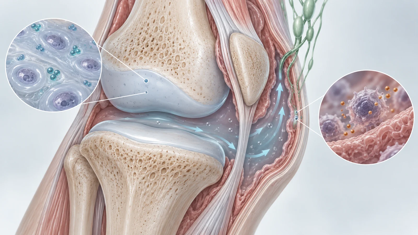 Could tiny particles protect a joint affected by osteoarthritis?