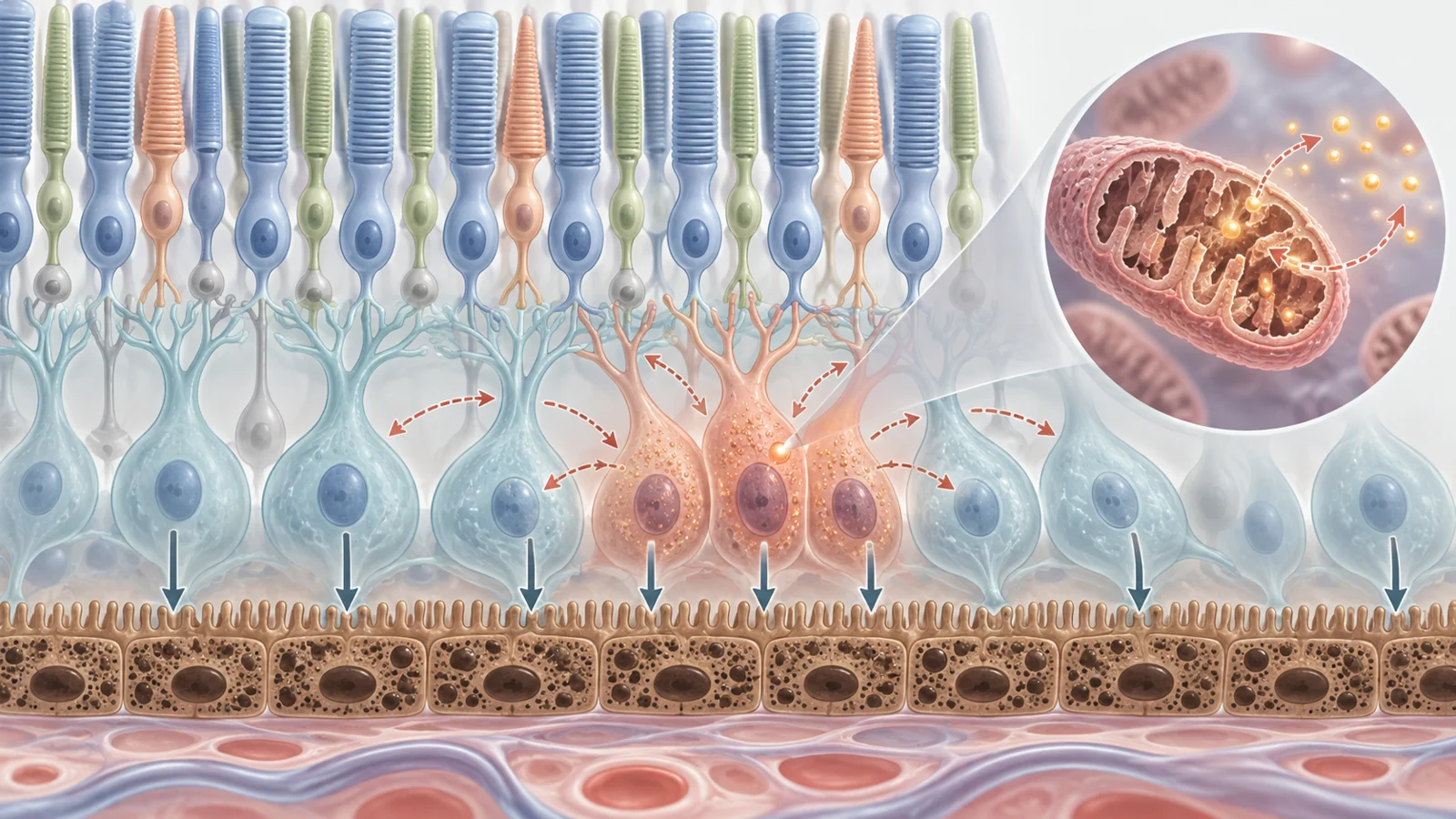 How oxidative stress could turn retinal support cells into treatment targets
