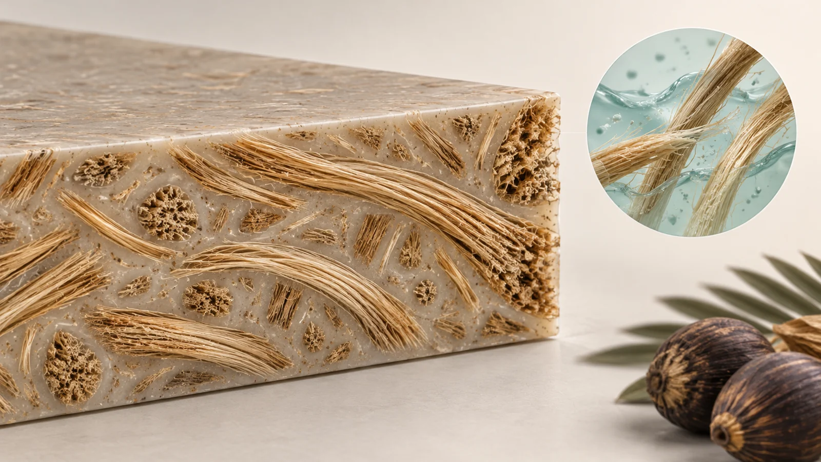 From discarded palmyra fruit fibre to a possible engineering material