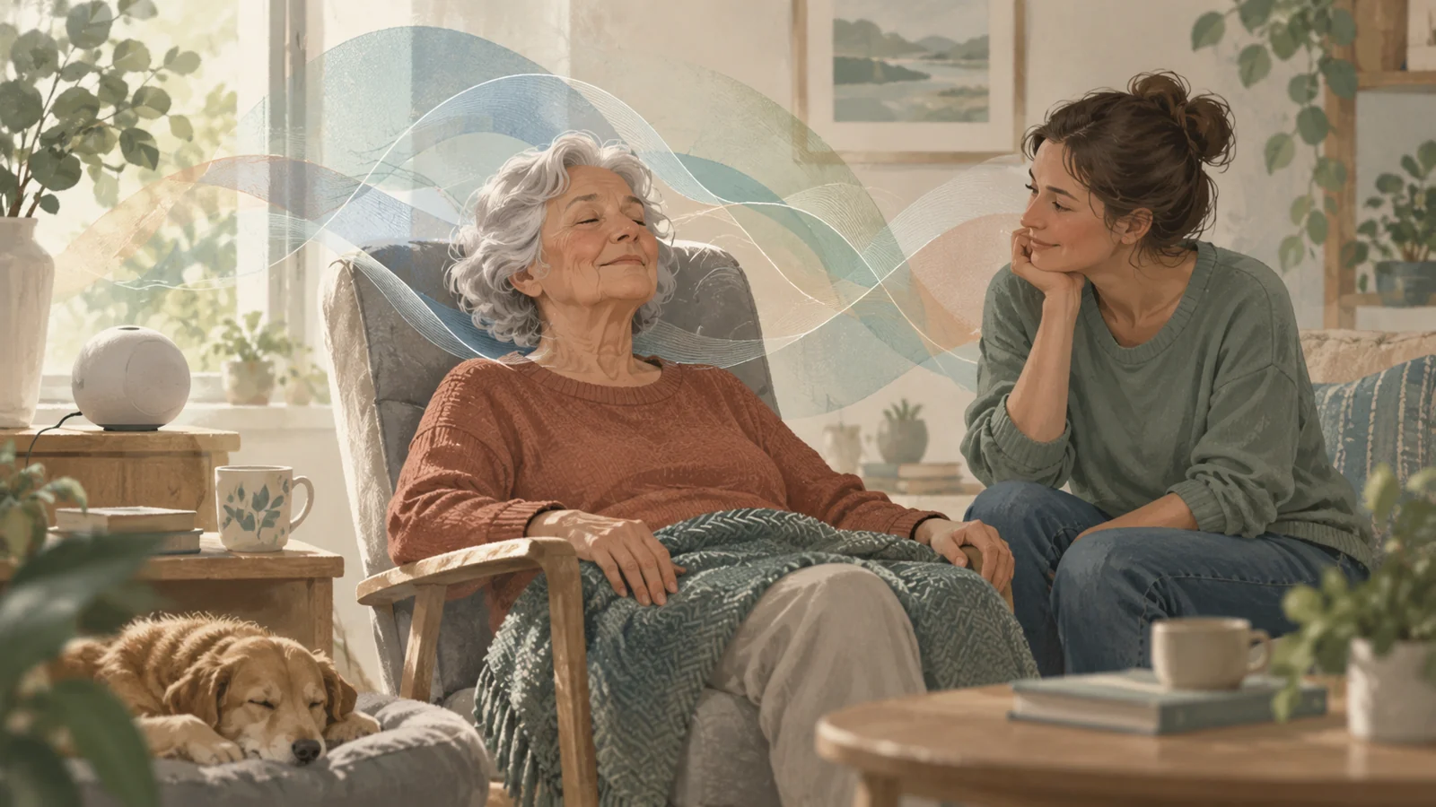 When the sound around a person with dementia becomes part of care