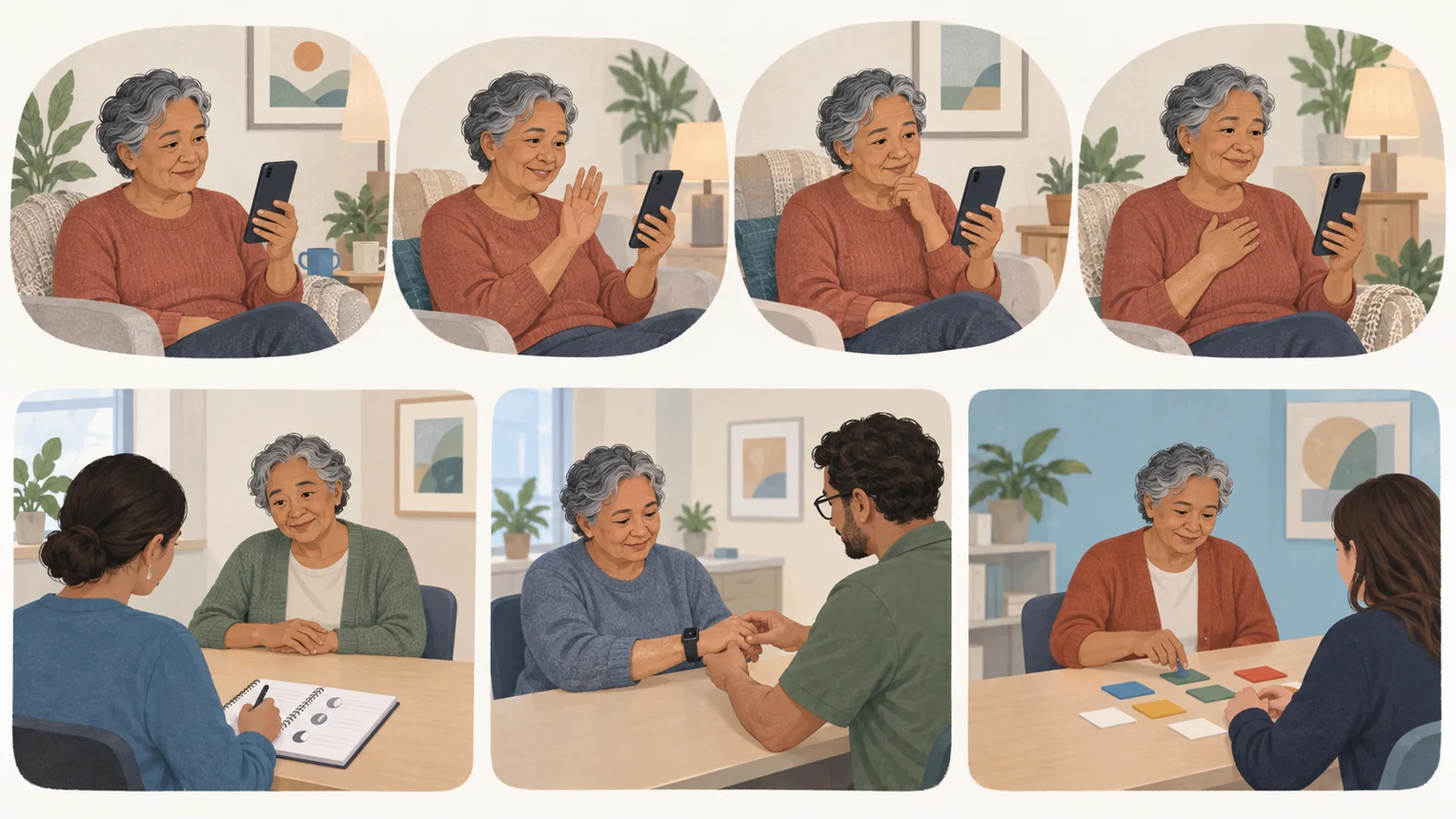 A planned phone trial compares sleep treatment and mindfulness for sleep and thinking