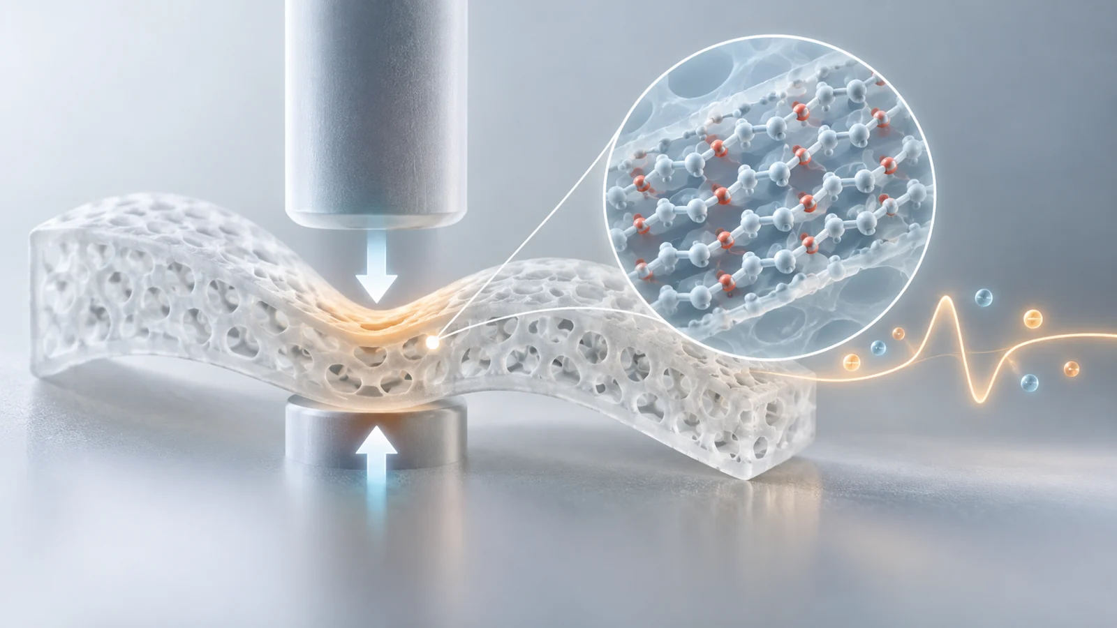 Why aligned PLLA chains matter for an electrical response