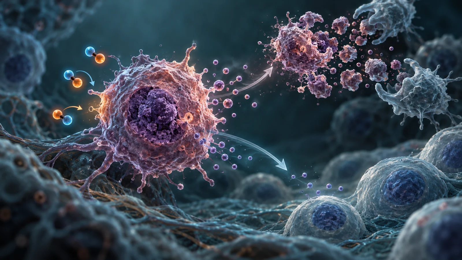 What happens to cancer cells that survive in an arrested state