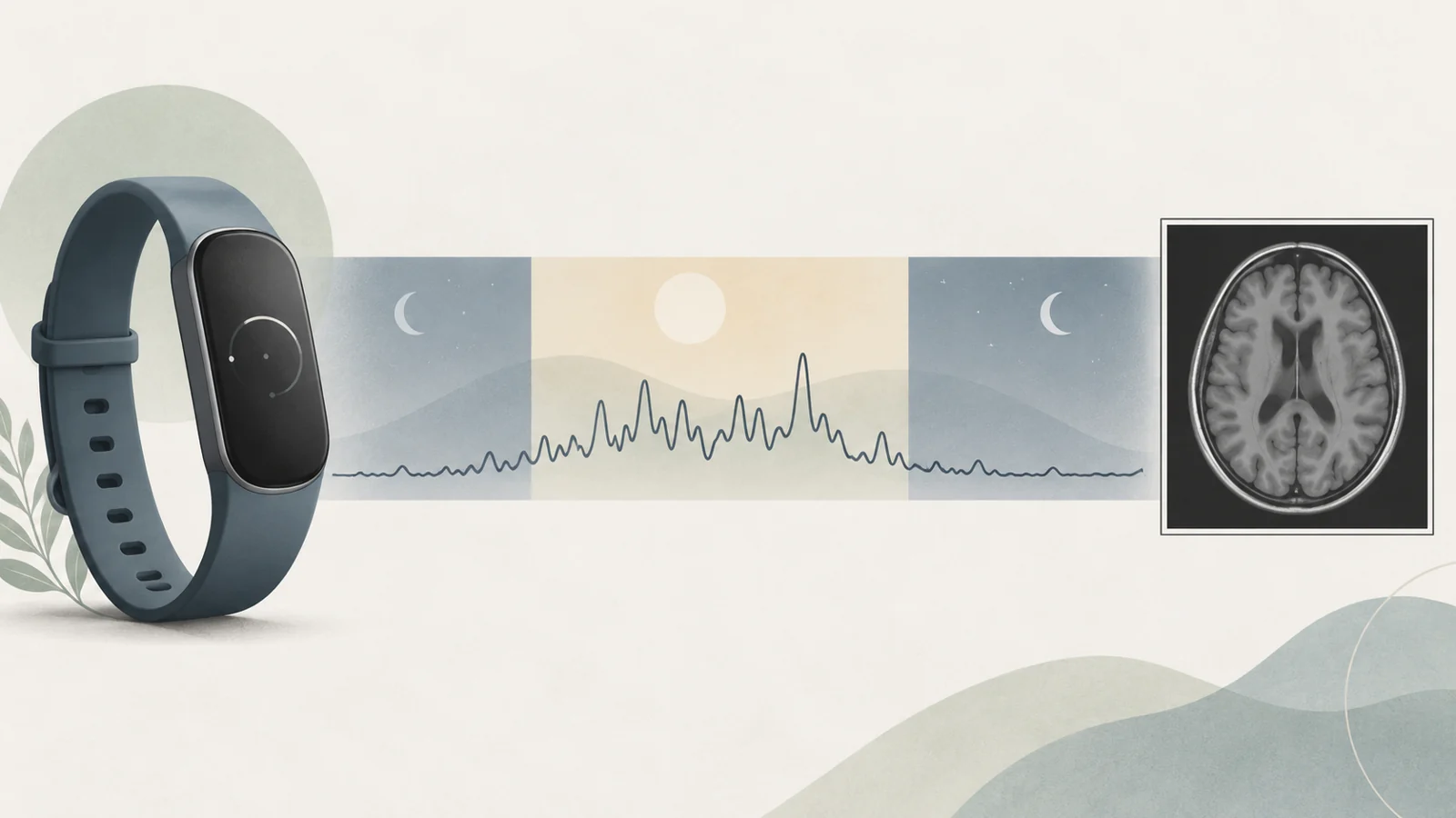 What a week of wrist tracking reveals about daily rhythms in people who act out dreams