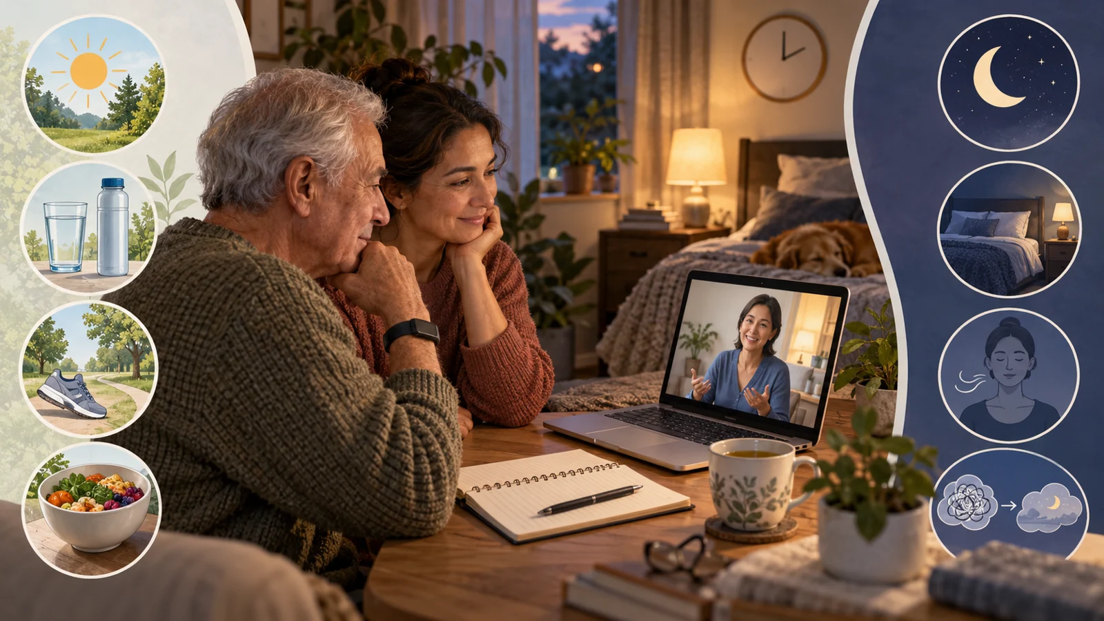 REPAIR Sleep tests shared video-based CBT-I for dementia care