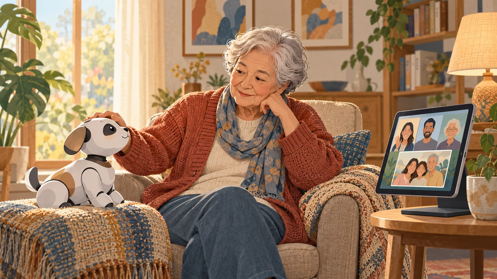 From companion robots to social platforms, what did studies observe?