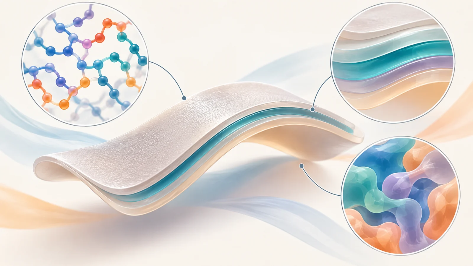 How wearable charge-carrying materials can be designed to stretch and heal