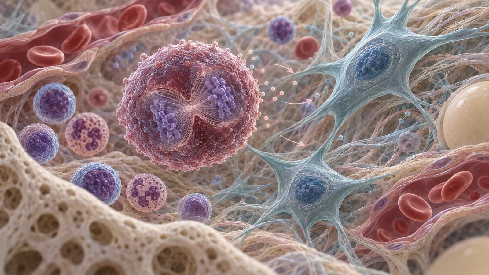How growth-arrested leukemia cells can reshape the marrow