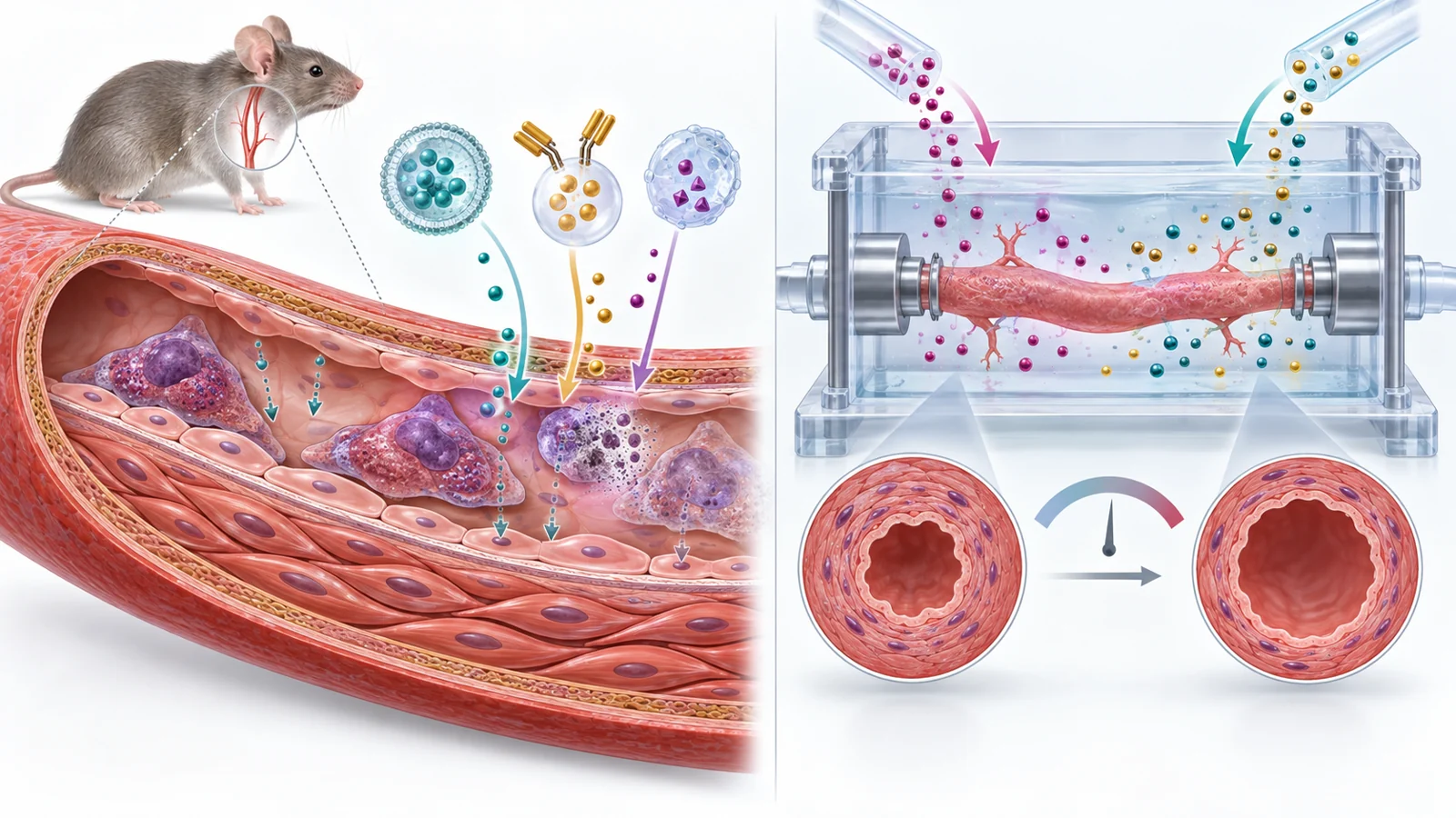 Mouse arteries and isolated human vessels dilated better after senolytic treatment