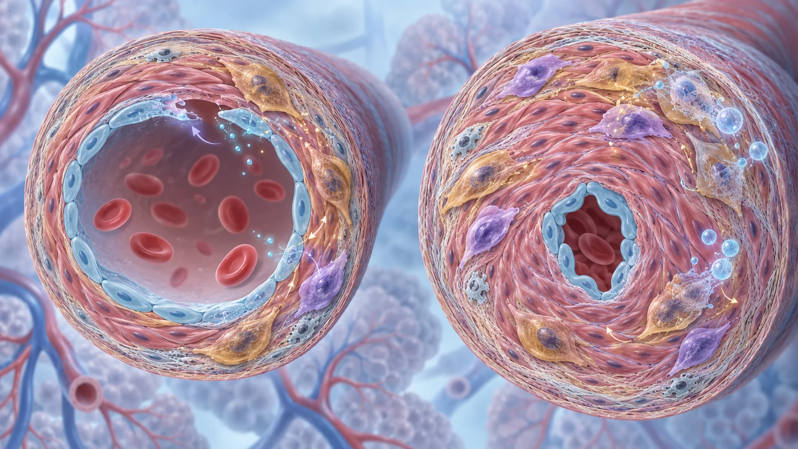 Cell removal produces conflicting results in animal models of lung artery disease