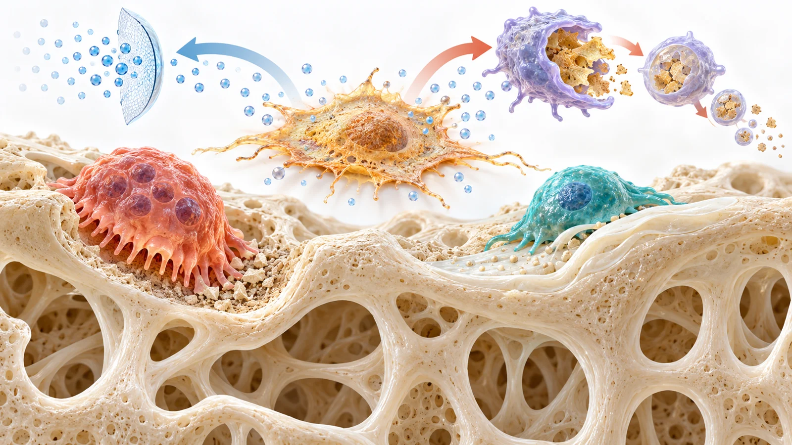 How cells that stop dividing may disturb bone renewal