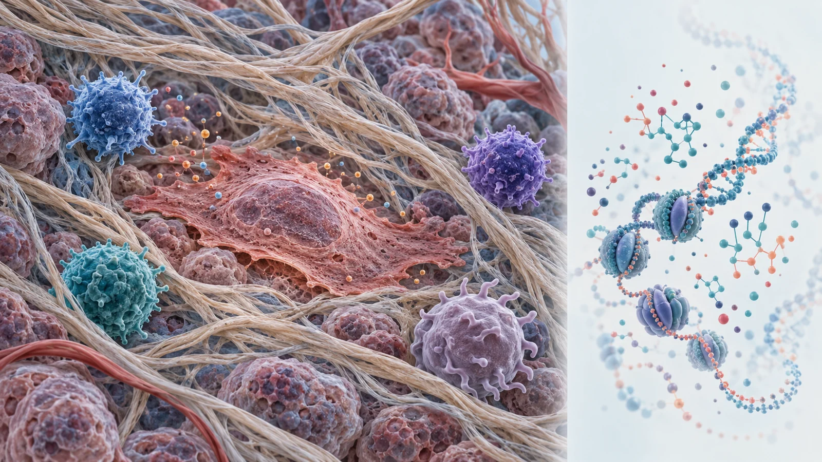 How persistent senescent cells reshape the tumor neighborhood