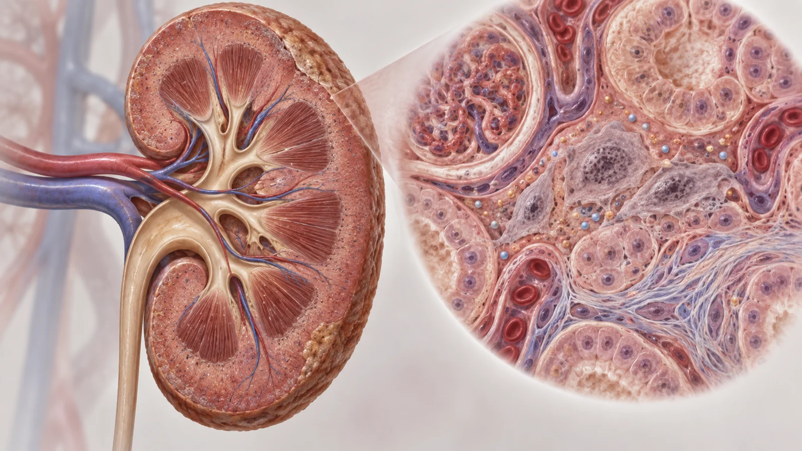 How persistent signals from aging cells may affect the kidney