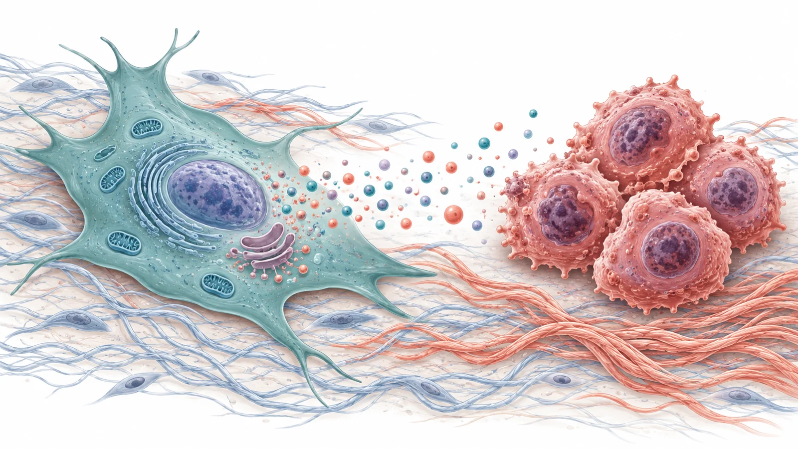 How tissue-supporting cells around a tumor could shape treatment