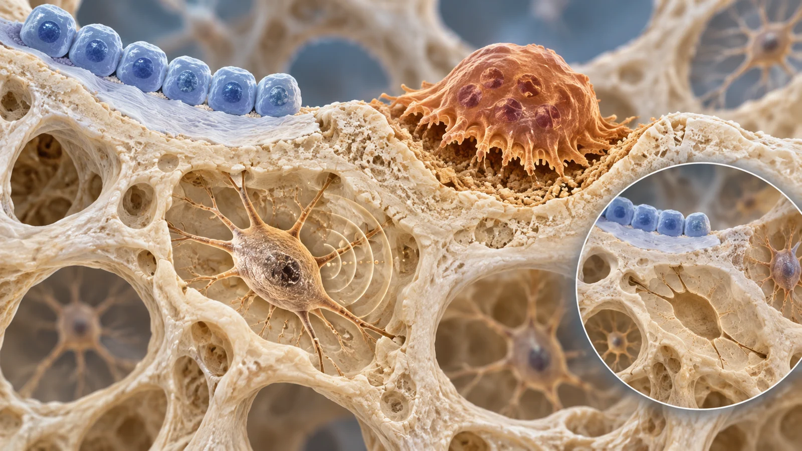 How removing senescent cells might protect aging bones