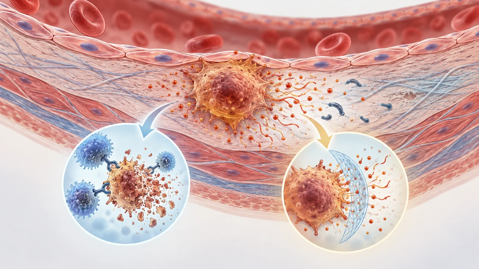 How targeting ageing-related cells might protect blood vessels