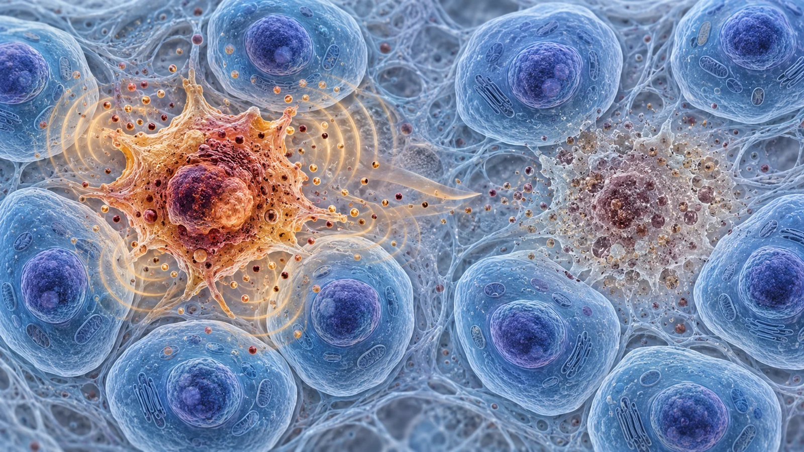 Why clearing some stressed cells might preserve function with age