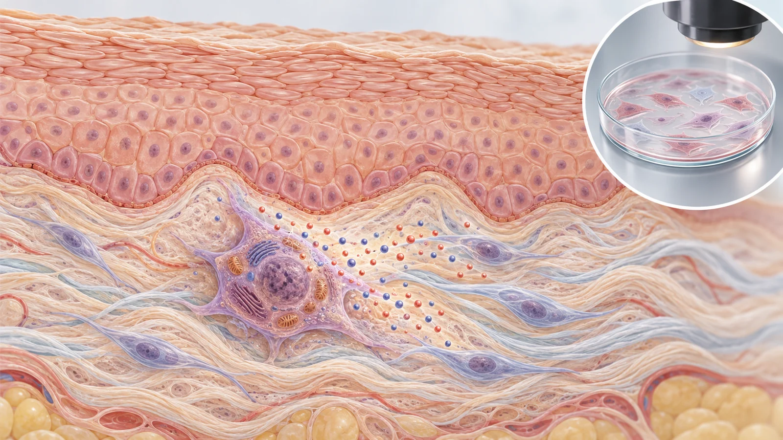 What plant compounds might do to skin cells that stop dividing