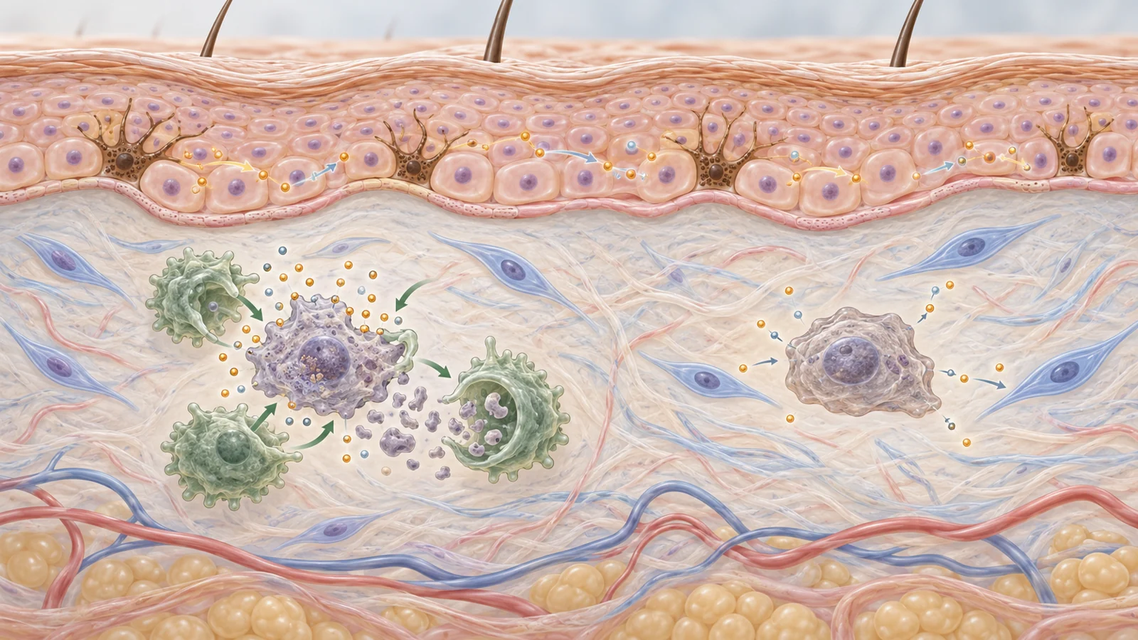 How cells that stop dividing affect skin repair and treatment research