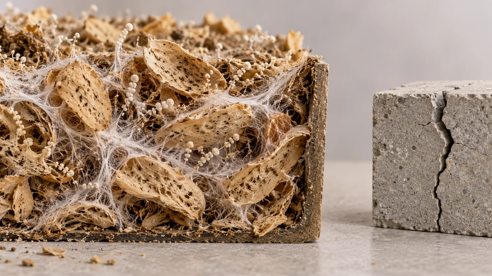 Solid cultivation on soy hulls produced spores faster than liquid culture