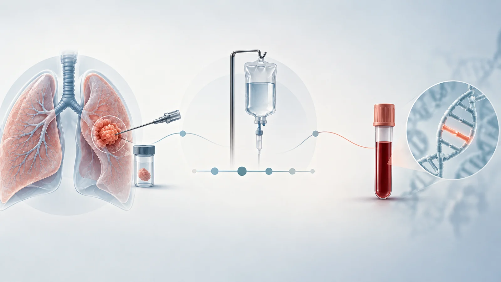 Could a mutation found in blood explain why one patient’s lung cancer progressed?