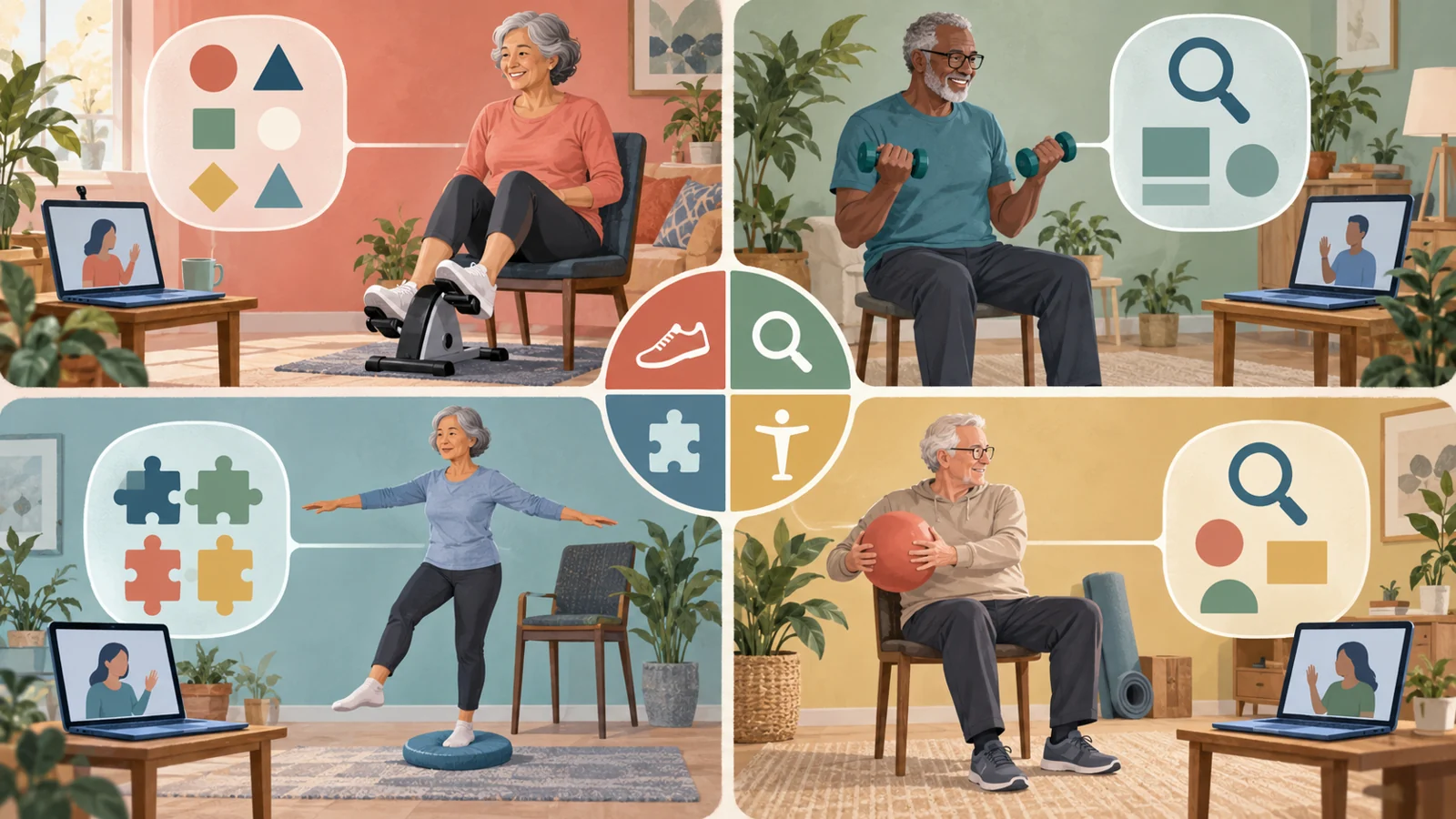 SYNERGIC@Home plans to test remote exercise and cognitive training
