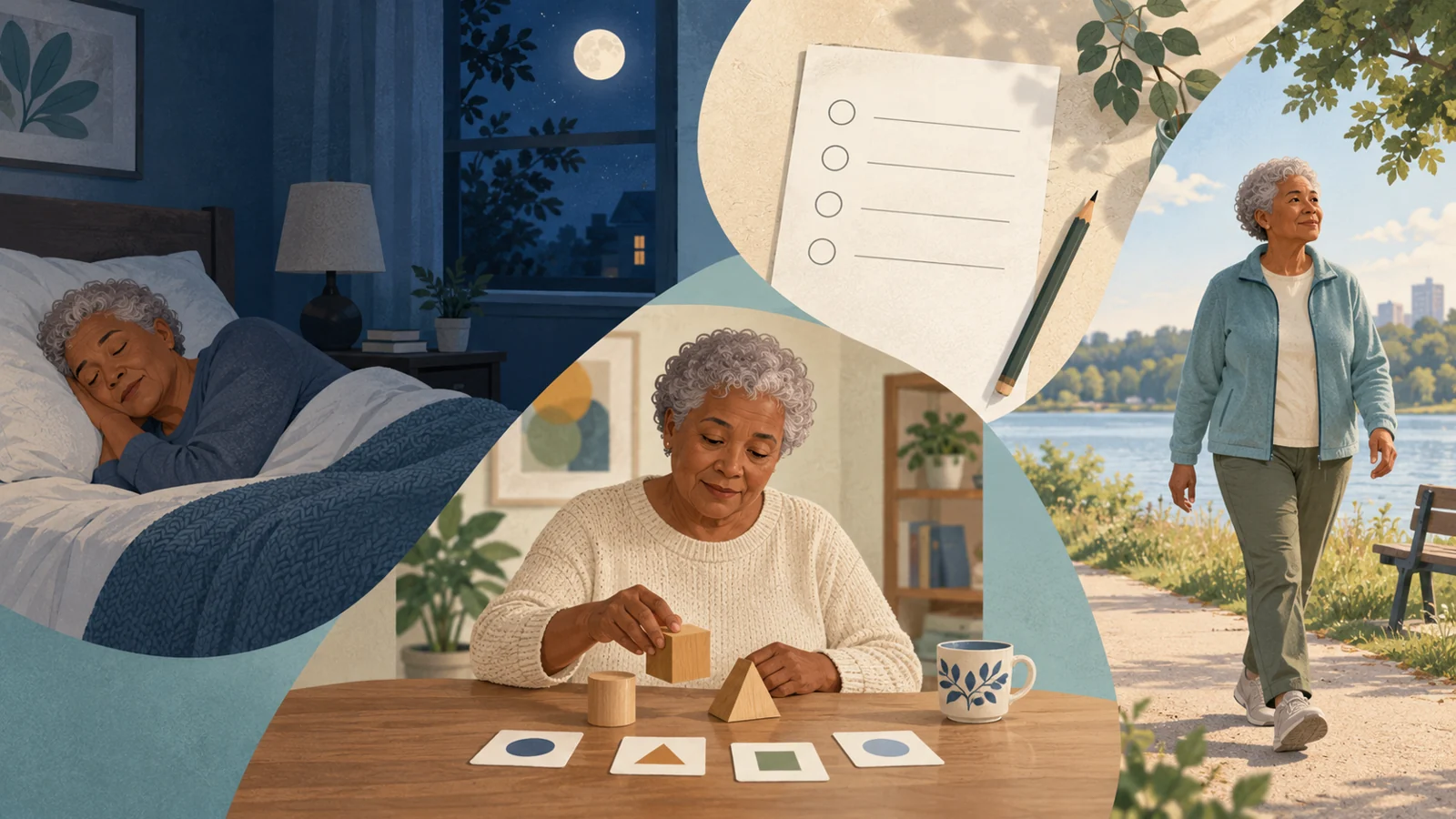 How Taiwanese older adults’ sleep and activity may relate to thinking