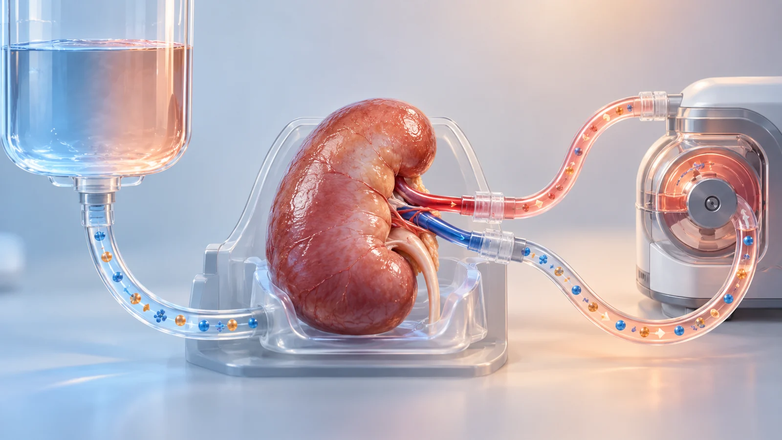 The preservation interval may offer a chance to treat a donated kidney