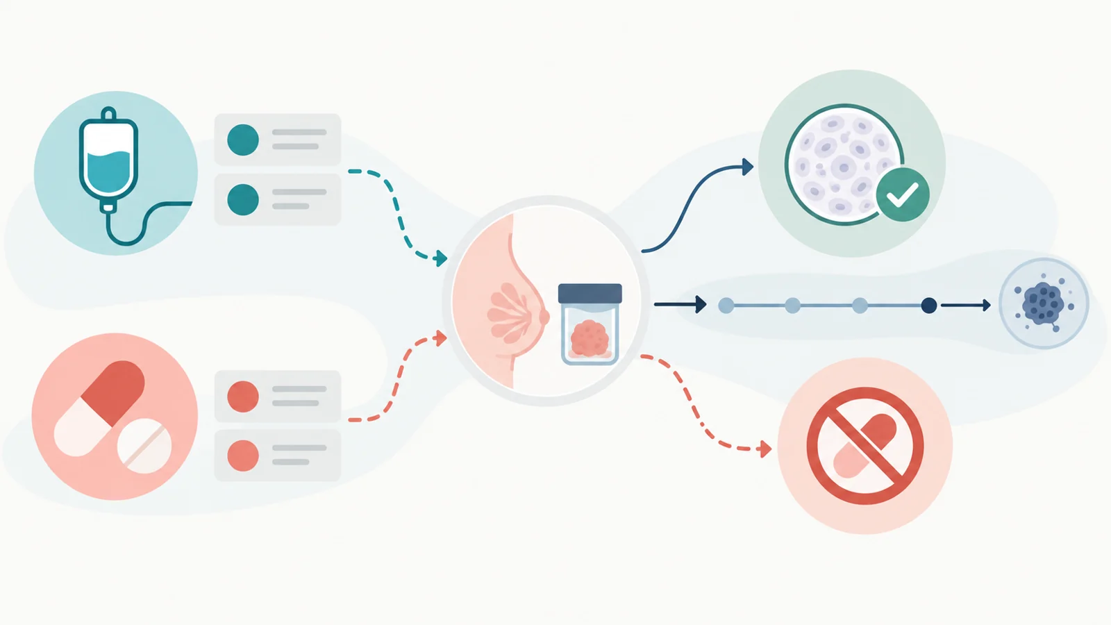 Why better tumor response did not settle the treatment trade-off in triple-negative breast cancer