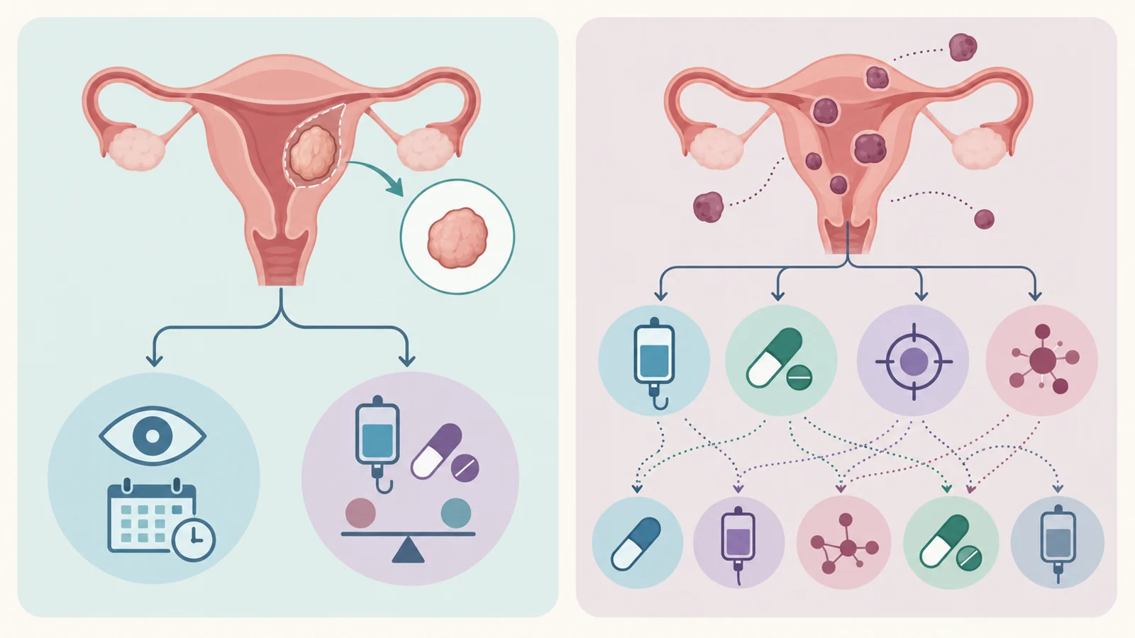 Treating uterine leiomyosarcoma raises two different questions